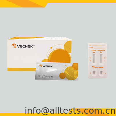 Harga bagus Kaset Tes Cepat Kombinasi Antibodi Lyme+Antibodi Leptospira untuk Penggunaan Hewan dengan Waktu Pembacaan 10 Menit dan Akurasi Tinggi untuk Spesimen Darah Utuh/Serum/Plasma on line