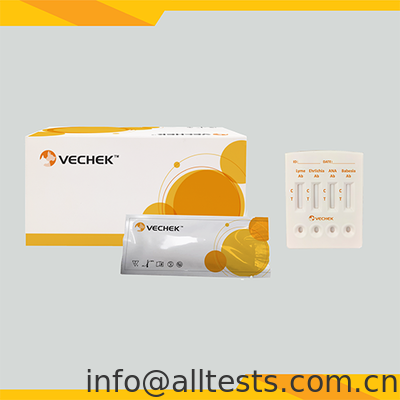 Harga bagus Kaset Tes Cepat Antibodi Kombinasi Anjing untuk Lyme, Ehrlichia, Anaplasma & Babesia dengan Waktu Baca 10 Menit dan Akurasi Tinggi on line