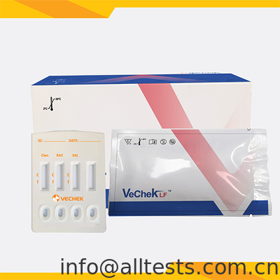 Harga bagus Kaset Tes Cepat Combo Babi untuk Clenbuterol Ractopamine Salbutamol dengan Waktu Membaca 10 Menit Keakuratan Tinggi dan Operasi Sederhana on line