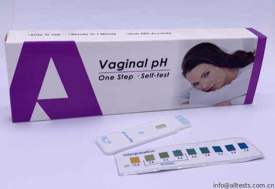 Good price Sensitivitas Tinggi PH Strip Tes Cepat Vagina Swab No Cross Reaktivitas untuk digunakan di rumah on line