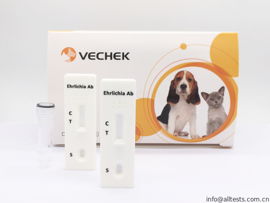 Good price Ehrlichia Canis Antibody Kaset Tes Cepat, Tes Darah Cepat Mudah Digunakan on line