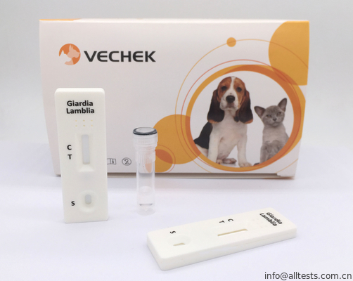 Good price Kit Tes Cepat Kaset Antigen Giardia Akurat Berdasarkan Format Sandwich on line