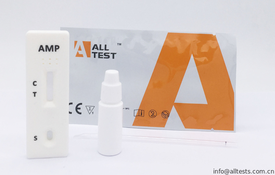 Good price CE Disetujui Tes Diagnostik Penyalahgunaan Obat Amfetamin AMP Sensatif Tinggi Dalam darah utuh / serum / plasma on line