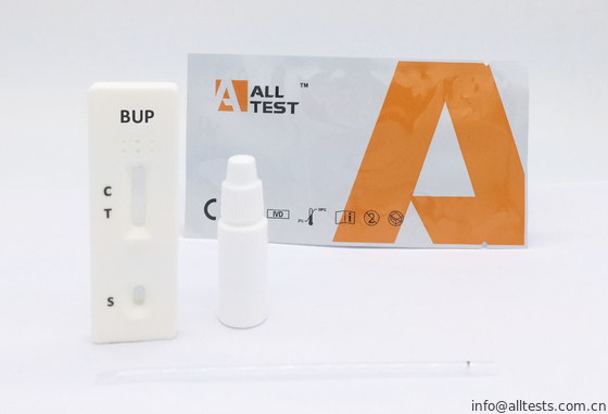 Good price 5ng / ml Penyalahgunaan Obat BUP Rapid Testing Kit  99% Spesifisitas dalam seluruh darah / serum / plasma on line