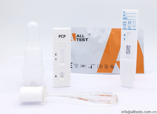 Good price Kit Uji Penyalahgunaan Obat Cairan Oral Phencyclidine, One Step Rapid Diagnostic Test on line