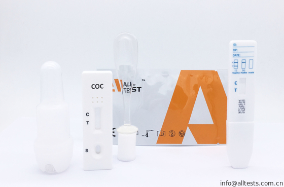 Good price Diagnosis Kit Penyalahgunaan Obat COC (COCAINE) Membaca Cepat Sensitivitas Tinggi / Akurat on line
