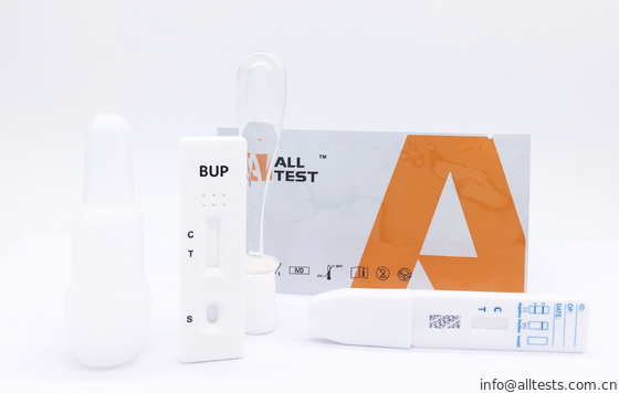 Good price CE Nyaman Diagnosis Penyalahgunaan Obat Buprenorfin BUP Alat Uji Cepat Cairan Oral on line