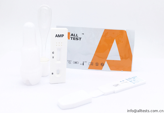 Good price Amphetamine AMP 50 Ng / ML Akurat Rapid Test Kit Cairan Oral Dengan CE on line