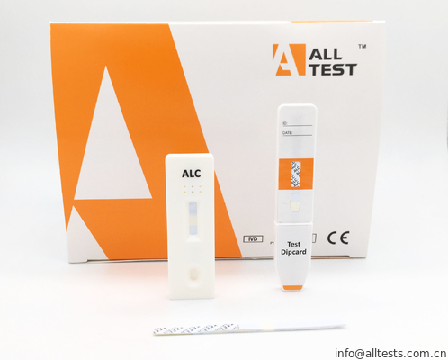 Good price Alkohol (ALC) Test Kit Kaset Diagnostik Cepat / Dipstick / Panel Test Kit Mendeteksi Kehadiran Dalam Urine Dengan CE on line