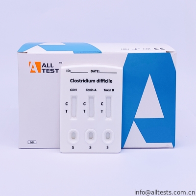 Good price Clostridium difficile GDH + Toxin A + B Combo Kaset Uji Cepat on line