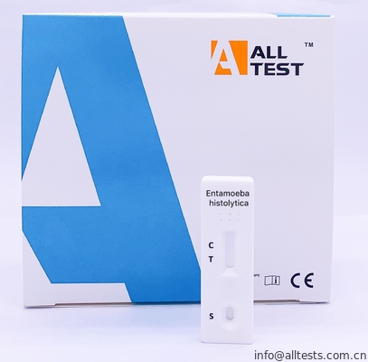 Good price Warna Biru Entamoeba Histolytica Kaset Uji Cepat Dengan Sertifikat CE on line