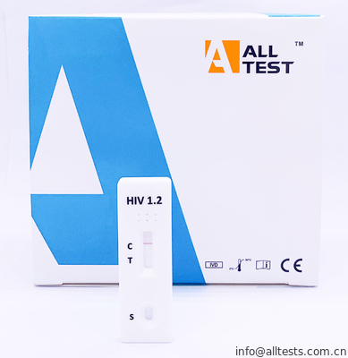 Good price Kit Kesehatan Rumah Tangga One Step HIV 99% Strip Tes / Kaset HIV Akurat on line