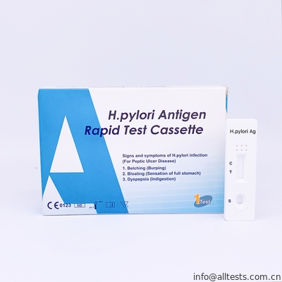 Good price H.Pylori Antigen Rapid Test Kaset Lateral Flow Immunochromatographic Assays on line