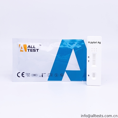 Good price Tinja H. pylori Antigen Rapid Test Kit Coloured Line untuk Rumah Sakit on line