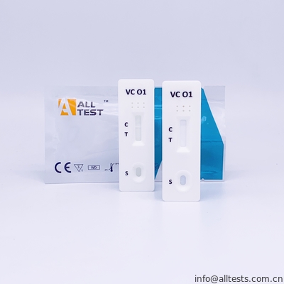 Good price Vibrio cholerae O1 (VC O1) Kaset Uji Cepat (Tinja) Dengan CE on line