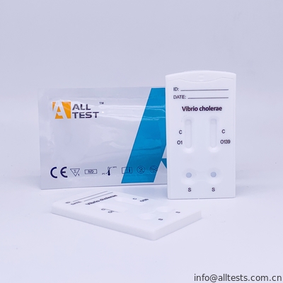 Good price Vibrio cholerae O1 / O139 Combo Rapid Test Cassette (Feces) Dengan CE on line