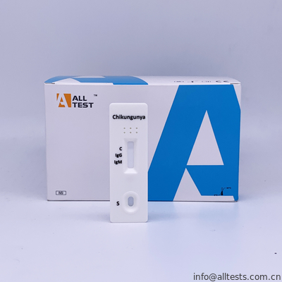 Good price Kaset Tes Cepat IgG / IgM Chikungunya (Serum / Plasma) on line