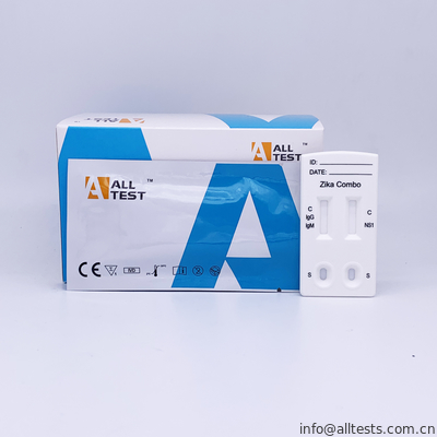 Good price Zika IgG / IgM dan NS1 Combo Rapid Test Cassette (Seluruh Darah / Serum / Plasma) on line
