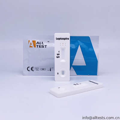 Good price Leptospira IgG / IgM Kaset Tes Cepat (Darah Utuh / Serum / Plasma) Dengan CE on line