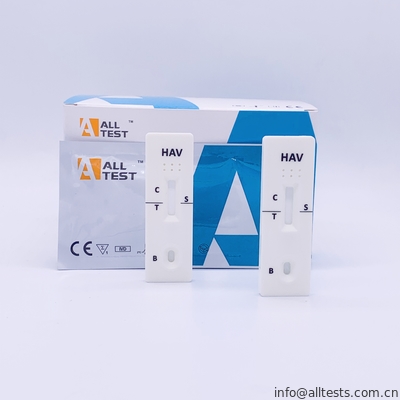Good price Serum / Plasma HAV IgM Rapid Test Kit Satu Langkah dengan Spesifisitas Tinggi on line