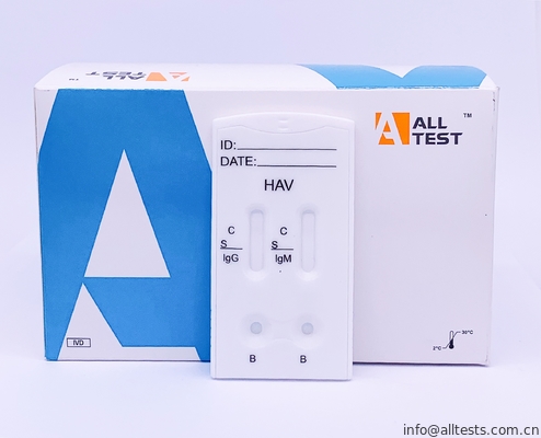 Good price Kaset Tes Cepat Combo (Serum / Plasma) IgG / IgM AccurateHAV Akurat on line