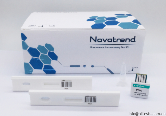 Good price Prostate Specific Antigen (PSA) Diagnostic Test kit Digunakan Oleh Novatrend fluorescence Immunoassay Analyzer Dalam serum / plasma on line