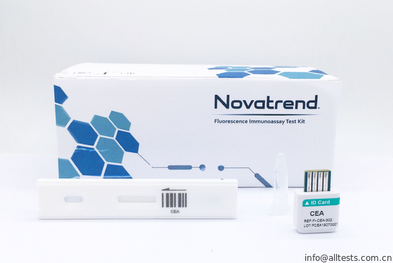 Good price Convenient Carcinoembryonic Antigen (CEA) Test Mudah Digunakan Oleh Novatrend fluorescence Immunoassay Analyzer Serum / Plasma on line
