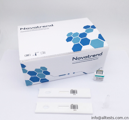 Good price Myoglobin diagnostik Tes kit Digunakan Oleh Novatrend fluoresensi Immunoassay Analyzer Dalam Manusia seluruh darah / serum / plasma on line