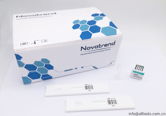 Good price Kualitas tinggi Uji Mikroalbumin Digunakan Oleh Fluoresensi Fiatest Immunoassay Analyzer Dalam Manusia seluruh darah / serum / plasma on line