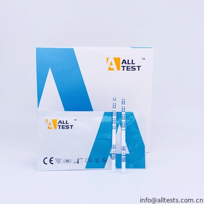 Good price One Step Strep A Rapid Test Kits Dipstick (Control Line in Red) sensitivitas tinggi dengan Throat Swab on line