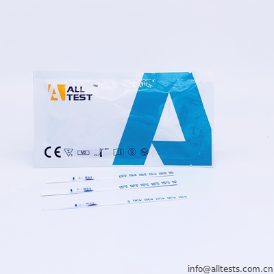 Good price CE Bersertifikat Lateral Flow Diagnostic AllTest Legionella Pneumophila Tes Cepat Dipstick (Urine) ILEG-101 on line