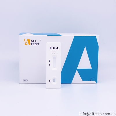 Good price Kaset Uji Influenza A dengan spesimen Swab / Nasal Aspirate on line