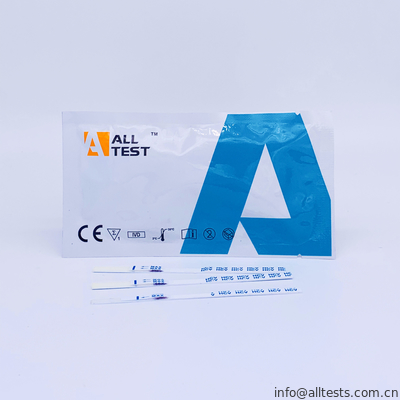 Good price Influenza A + B Rapid Test Dipstick Aliran Lateral Immunochromatographic Assays, Swab / Nasal Aspirate on line