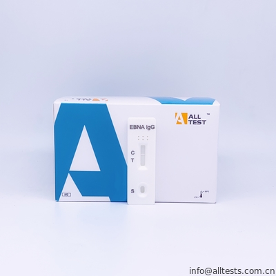 Good price EBNA IgG Kaset Tes Cepat Dengan Spesimen Darah Utuh / Serum / Plasma on line