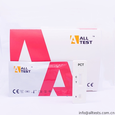Good price Rapid Bacterial Test Kit Untuk Deteksi Kualitatif Prokalsitonin on line
