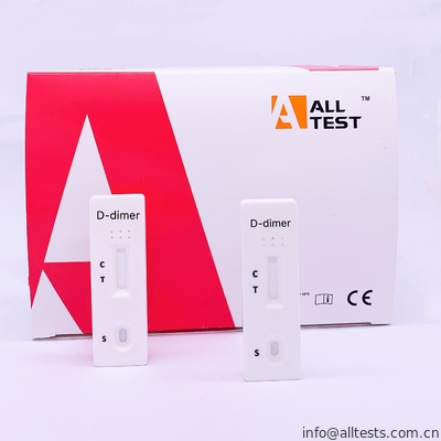 Good price CE ISO13485 D - Dimer Rapid Test Kit, Tes Diagnostik Cepat on line