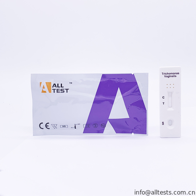 Good price Kaset Uji Cepat Trichomonas Vaginalis dengan Swab Vaginal dan Sertifikat CE on line
