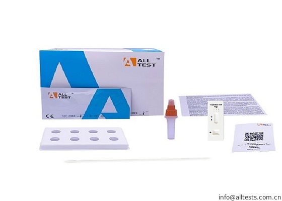 Good price Tes Kaset Tes Cepat Antigen COVID-19 Nasofaringeal Dengan Pembaca LF on line