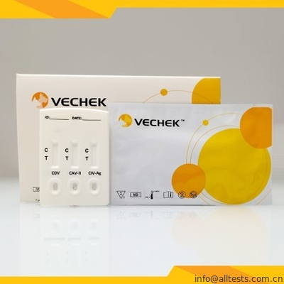 Good price CDV + CAV - II + CIV Antigen Combo Rapid Test Kaset Sekresi on line